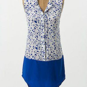 ANTHROPOLOGIE SILK BLOUSE BY MAUVE